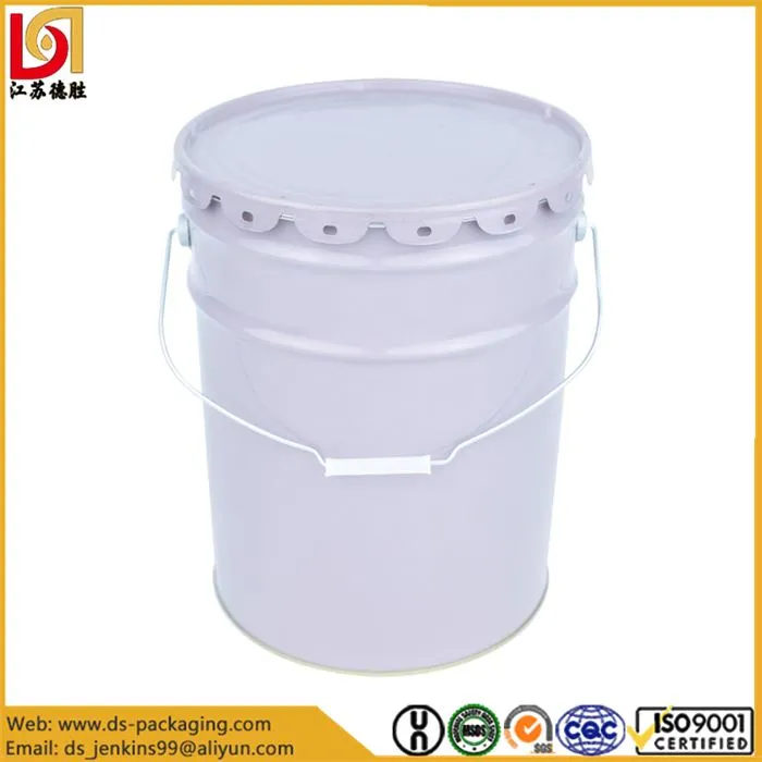 Metal Bucket with Lid (3)