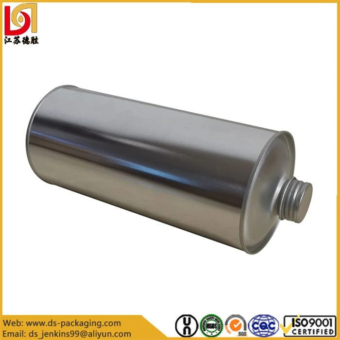 Motor Oil Tin Can with Cone Top (4)